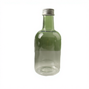 Bouteille de boisson transparente en PET de 350 ml avec bouchon à vis pour lait, vin, jus - Sérigraphiée - Approvisionnement direct usine - Product Image 4