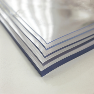 Produsen Cina lembar <span class=keywords><strong>PVC</strong></span> transparan lembut taplak meja Vinvyl lembar Film Super jernih - Product Image 5