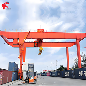 Hafen mit 20t 30t 40t 50t 60t RMG Doppelträgerschienen-Container portalkran mit Fernbedienung - Product Image 4