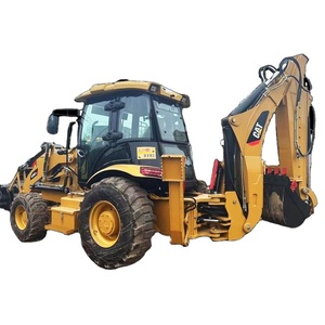 Chargeuse-pelleteuse Caterpillar 420F Caterpillar 430F d'occasion certifiée CE, moteur diesel Cummins, chargeuse sur pneus - Product Image 1