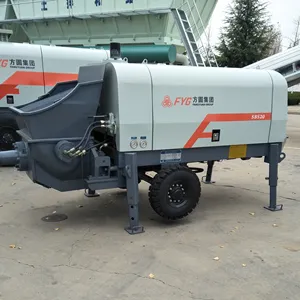 High- speed hand concrete trailer pump for sale
