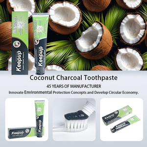 <span class=keywords><strong>Dentifrice</strong></span> <span class=keywords><strong>Blanchissant</strong></span> Naturel aux Herbes Keepup au Charbon de Bambou et Saveur Noix de Coco pour Usage Domestique - Product Image 2