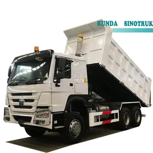 חדש HOWO 6x4 כריית משאית משליך משאיות מחיר עבור סין יצוא