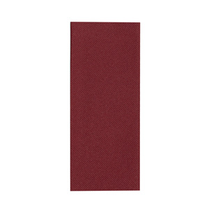 Pocket-Servilletas "Pub" Uni Bordeaux 40x33 cm 1/8-Fold de Linclass - Product Image 2
