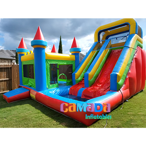 Gran oferta, castillos para saltar, casa de rebote inflable, tobogán de agua comercial, gorila inflable, Combo, castillo hinchable - Product Image 2