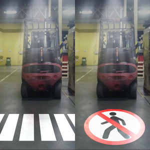 Kho an toàn vỉa hè LED xoay gobo Zebra qua chiếu ánh sáng cho quảng cáo ngoài trời ánh sáng - Product Image 2