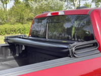 KSCAUTO Couverture de tonneau de lit de camion souple Quad Fold pour Dodge Ram 2002 2023 1500 2500 3500