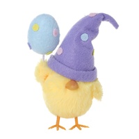 Neue Frühlings-Osterdekorationen Küken-Anhänger Ei-Küken-Puppe Dekoration Bunte Niedliche Ornamente Oster-Party-Dekoration für Kinder