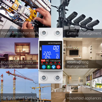 Disjoncteur intelligent Tuya Smart Life WiFi avec mesure bidirectionnelle photovoltaïque et protection contre les surcharges et les courts-circuits