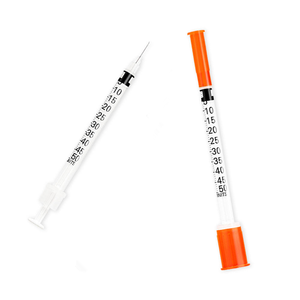 100 Jeringas <span class=keywords><strong>de</strong></span> <span class=keywords><strong>Insulina</strong></span> Desechables Estériles <span class=keywords><strong>de</strong></span> 1 ml y 0.5 ml, Terapia Eficiente para Diabéticos, Tipo Desinfectante EOS, Uso Veterinario - Product Image 4