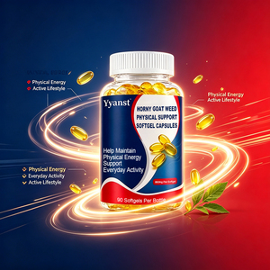 Complément Énergétique Quotidien à Base de Plantes Horny Goat Weed pour Hommes, Soutien Physique en Gélules Molles 800mg, 90 pièces, pour l'Activité Quotidienne, Marque Privée OEM - Product Image 4