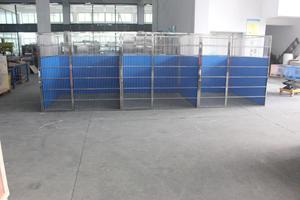 Animal Shelter Kennel System Stainless Steel Modular <b>Dog</b> Enclosure for Rescue Center and Veterinary Use Large <b>Dogs</b> Kennel Run - Product Image 6