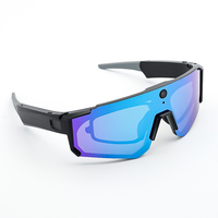 Lunettes de sport intelligentes SANVNET SNT SOLIS 2026 avec caméra 8MP, verres polarisés, lunettes de soleil intelligentes AI pour le cyclisme sur route pour hommes