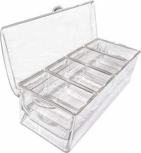 Organizador de Condimentos Enfriado con Hielo, con 5 Contenedores para Accesorios de Bar - Product Image 3