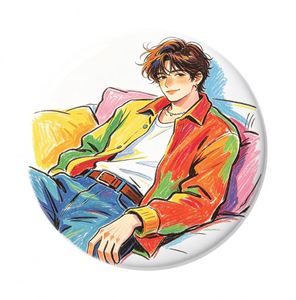 Pin Redondo Personalizado con Foto, Insignia Decorativa para Accesorios de Vestir, Regalo Festivo - Product Image 1