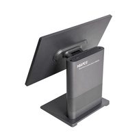 HBAPOS Nouveauté Système de caisse tactile en alliage d'aluminium 15,6 pouces Système EPOS Système de caisse enregistreuse Système POS fin