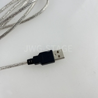 Ensemble de câbles adaptateur MIDI USB INOUT Cordon de convertisseur de clavier PC vers musique Élément de musique portable léger