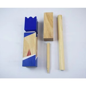 Jeu de blocs <span class=keywords><strong>Viking</strong></span> Chess pour Kubb, jeu de blocs imprimés pour pelouse extérieure, pour vos jouets et structures d'extérieur - Product Image 5