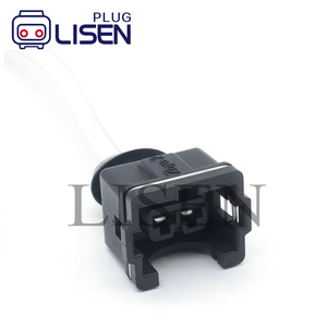 1-825414-5 2-polige elektrische wasserdichte EV1-Kraftstoffeinspritzstecker für Kraftfahrzeuge - Product Image 1