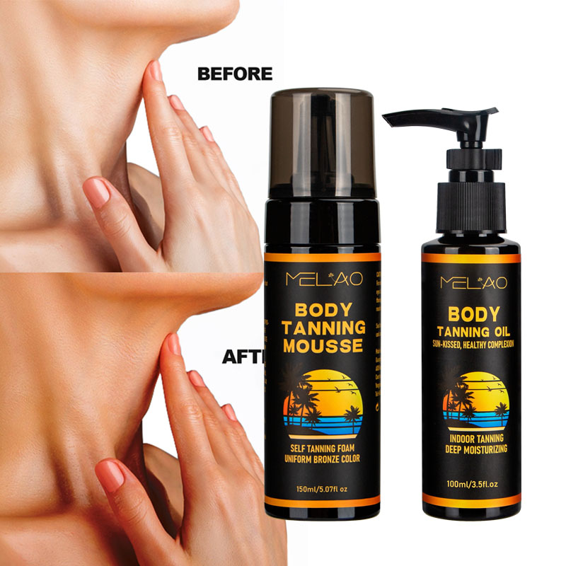 Huile de bronzage
