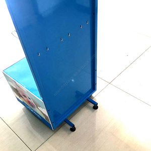 Estante de Almacenamiento para Artículos de Cuidado del Bebé con Ruedas y Múltiples Ganchos para Colgar - Product Image 3