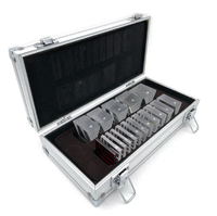 SJINGDA LS-16 Instruments ophtalmiques chinois, ensemble de prismes libres pour optométrie avec étui en aluminium, garantie 1 an