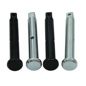 45 #   Pasadores de Posicionamiento de Cabeza Plana de Acero, Pasadores de Horquilla con Orificio en el Extremo, Pasador Cilíndrico, Azul y Negro, Zincado - Product Image 2