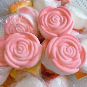 New 9cm Light Pink Rose PU <b>Squishy</b> Toy Super Soft Stress Relief Gift for Kids Adults for Relaxing Time-for Age 5 to 7 Years - Product Image 3