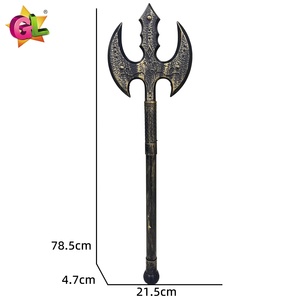 Prodotto di Tendenza 2026: Giocattolo per Bambini Ascia Medievale Luminosa in Plastica, Giocattolo LED Decorativo per Feste di Halloween e Cosplay - Product Image 6