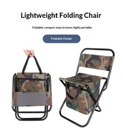 Chaise pliante durable, portable et légère en acier inoxydable et tissu Oxford pour la randonnée, le camping, la pêche et les pique-niques – Montage rapide pour l'extérieur