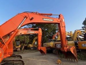 Excavatrice Doosan Dh220lc 7 d'occasion, engin de construction, couleur orange, type chenillé, équipement lourd, 19800 kg, 0-2000 heures, origine Anhui - Product Image 6