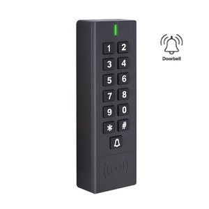 Ngoài trời không thấm nước IP67 dễ dàng bàn phím với chuông cửa Backlit Bàn phím 125Khz em đọc thẻ độc cửa kiểm soát truy cập - Product Image 3