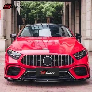 Pour Mercedes-Benz <span class=keywords><strong>CLS</strong></span> W257 2018-2024, version haut de gamme, kit carrosserie CLS63 A-<span class=keywords><strong>MG</strong></span>, pare-chocs avant, calandre, diffuseur, embout d'échappement noir/argent - Product Image 3