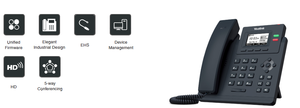 สำหรับโทรศัพท์ VoIP รุ่น SIP-T31P/T31G/T31W รองรับ POE <span class=keywords><strong>IP</strong></span> ไร้สายและรองรับ LAN แบบมีสาย - Product Image 2