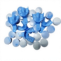 Pâte d'empreinte dentaire en silicone de qualité supérieure, blanche et bleue, pour blanchiment des dents, fournie directement par l'usine, pour cliniques