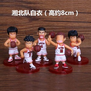 Figuras de Acción de PVC de Anime Slam Dunk, 7.6 cm - Sakuragi Hanamichi, Rukawa Kaede, Akagi Takenori, <span class=keywords><strong>Mitsui</strong></span> <span class=keywords><strong>Hisashi</strong></span> - Product Image 4