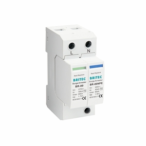 <span class=keywords><strong>Parafoudre</strong></span> <span class=keywords><strong>triphasé</strong></span> BR-80 3P spd 80kA AC, dispositif de protection contre les surtensions triphasées - Product Image 2
