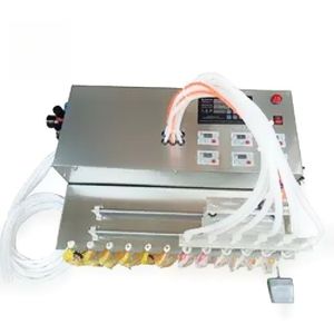 Machine de remplissage à glissière manuelle de sac de poche de bec de jus d'eau automatique de tête de SIX à trafic élevé et machine de capsulage - Product Image 6