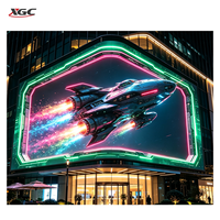 Écran LED extérieur HD étanche pour affichage périmétrique de stade, façade de bâtiment, villa, arène, concert en direct, publicité