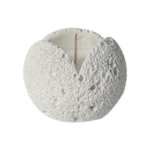 MSH personalizado vacío aromaterapia gris vela contenedor <span class=keywords><strong>piedra</strong></span> volcánica vela tarro - Product Image 6