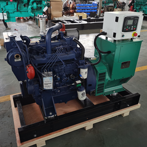 Weichai WP2.3CD25E200エンジンによる15kw 16kw 18kva 20kva3相海洋ディーゼル発電機電力 - Product Image 1