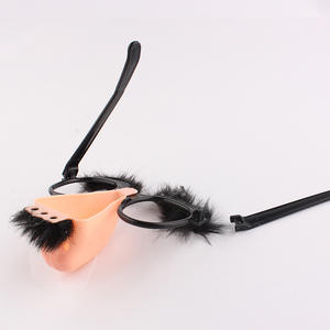 Nariz falsa Barba Gafas Mordaza Atuendo Cejas y Bigote Groucho <span class=keywords><strong>Disfraz</strong></span> Gafas Nariz grande Novedad Gafas - Product Image 4