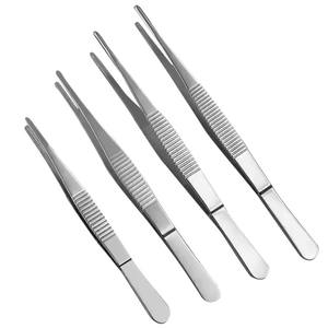 ملقط الكوع من الفولاذ المقاوم للصدأ متعدد الوظائف ، مشبك حوض السمك ، ملقط طويل ، ملقط طبي ، ملقط ، أدوات تغذية الحيوانات الأليفة ، عدم الانزلاق - Product Image 2