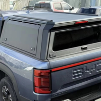 Capot de camionnette léger en aluminium massif, coque de camping, hardtop, auvent imperméable et antirouille, compatible avec Ford Maverick GMC Sierra 5ft 6.5ft