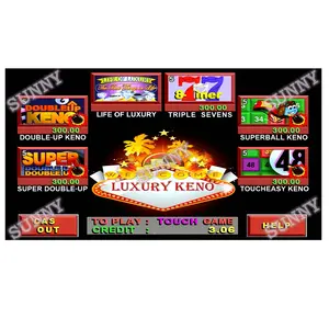 Luxury Keno Game Board/ Texas Keno Games WMS 550 POG Pot Of Gold 510 595 Fox 340 Board Fire Link Firelink Game Board