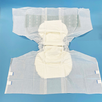 Einweg-3D-Auslaufschutz Hochabsorbierende Erwachsenenwindel für Krankenhausgebrauch