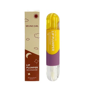 Seline Girl 5ml+5ml Ingrosso Trucco Lucidalabbra a Lunga Durata Effetto Volumizzante Olio Labbra Cambia Colore Private Label - Product Image 1
