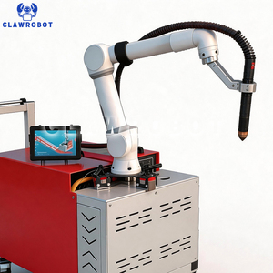 Robot de découpe à 6 axes, charge utile de 10 kg, cobot de découpe polyvalent plasma/gaz à double mode avec base fixe/magnétique pour le travail général des métaux - Product Image 2