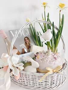 Cesta de Páscoa para Presentes, Decoração Nova Transfronteiriça, Cesta de Páscoa Vintage Simples em Várias Cores - Product Image 6