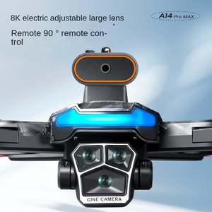 Dron GPS A14 Pro Max con Motor sin Escobillas y Cámara de Doble Lente, 15 <span class=keywords><strong>Minutos</strong></span> de Vuelo, Evitación de Obstáculos, Quadcopter RC - Product Image 5